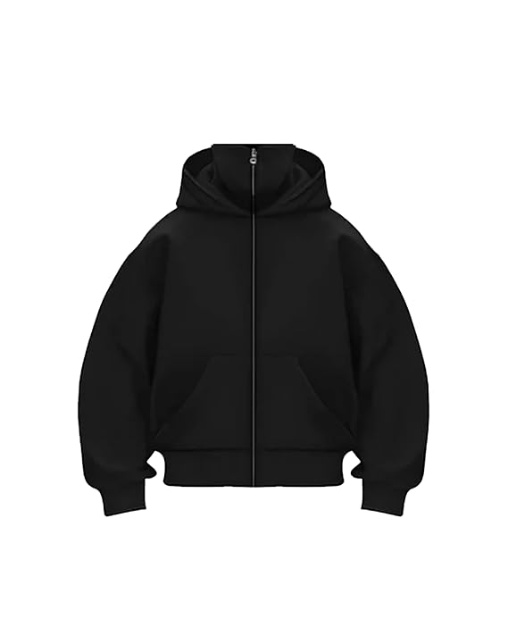 Men's Full Sleeves Zipper Hoodie with Mask