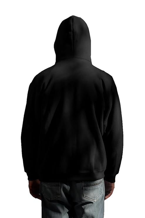Men's Full Sleeves Zipper Hoodie with Mask